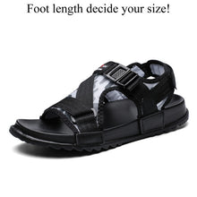 Load image into Gallery viewer, Men Sandals Gladiators Casual Roman Shoes Outside Breathable 8