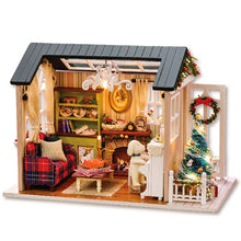 Load image into Gallery viewer, CUTEBEE muñeca casa miniatura DIY muñecas con muebles