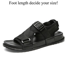 Load image into Gallery viewer, Men Sandals Gladiators Casual Roman Shoes Outside Breathable 8