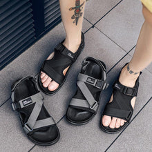 Load image into Gallery viewer, Men Sandals Gladiators Casual Roman Shoes Outside Breathable 8